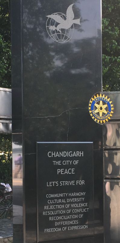 Chandigarh peace memorial